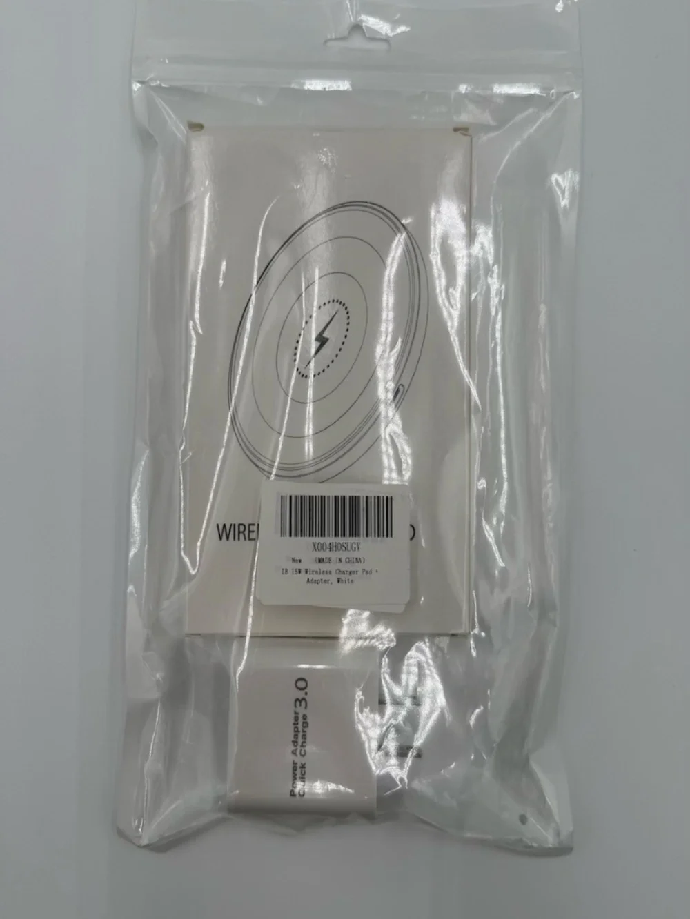 FDGAO 15W Magnetic Wireless Charging Pad QC 3.0 Adapter Apple Samsung